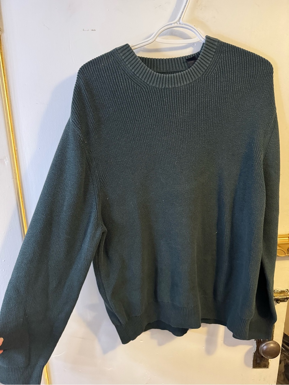 Dockers Men's Crewneck Sweater in Dark Teal